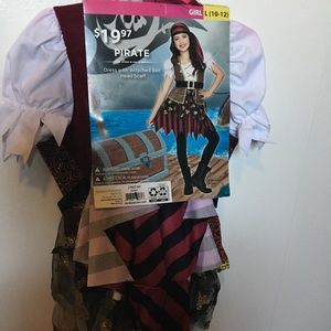 Girls 10-12 Pirate Costume